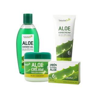 Tabaibaloe  Aloe Vera Geschenkset 4-Teilig 