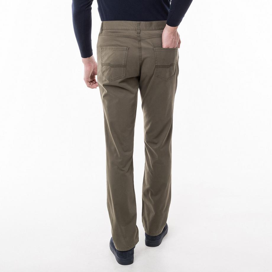 Manor Man Five-Pocket Comfort Stretch Pantaloni  
