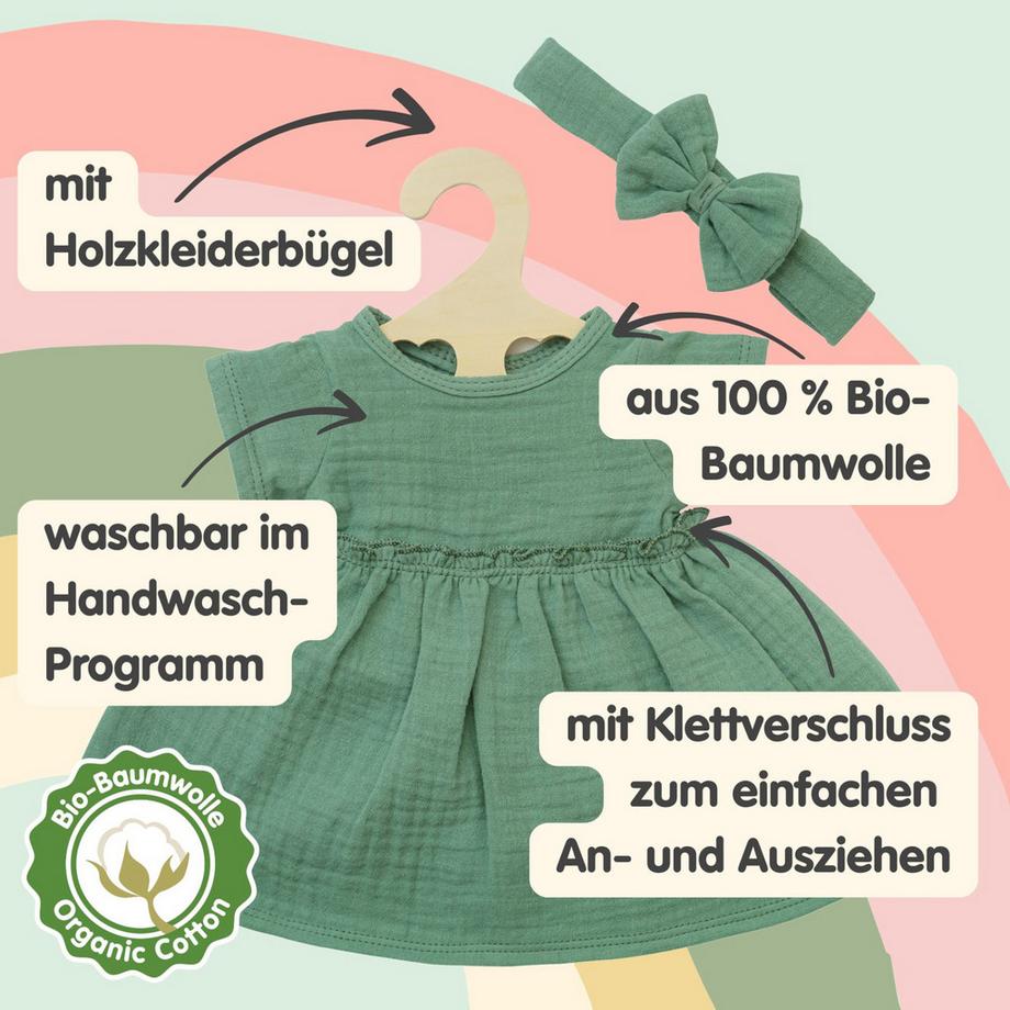 Heless  Puppenkleid 28-35cm 