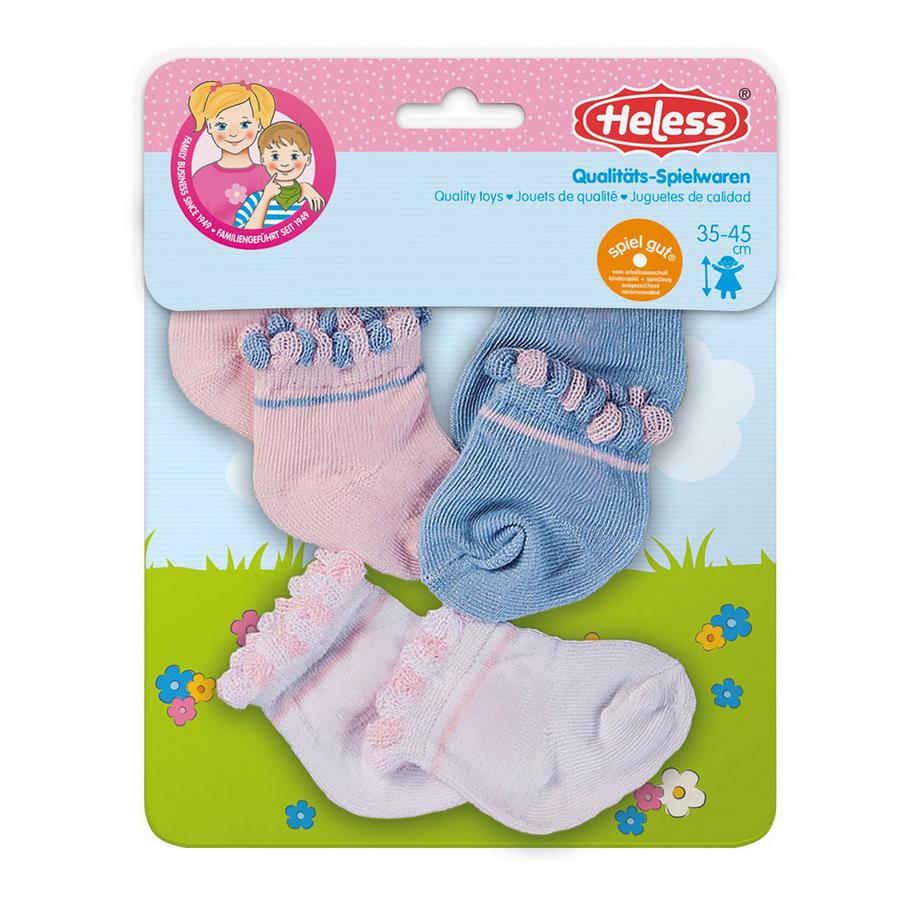 Lot de 3 chaussettes 35-45cm