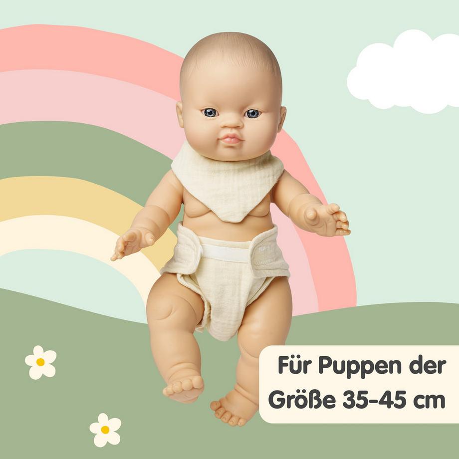 Heless  Stoffwindel Lätzchen 35-45cm 