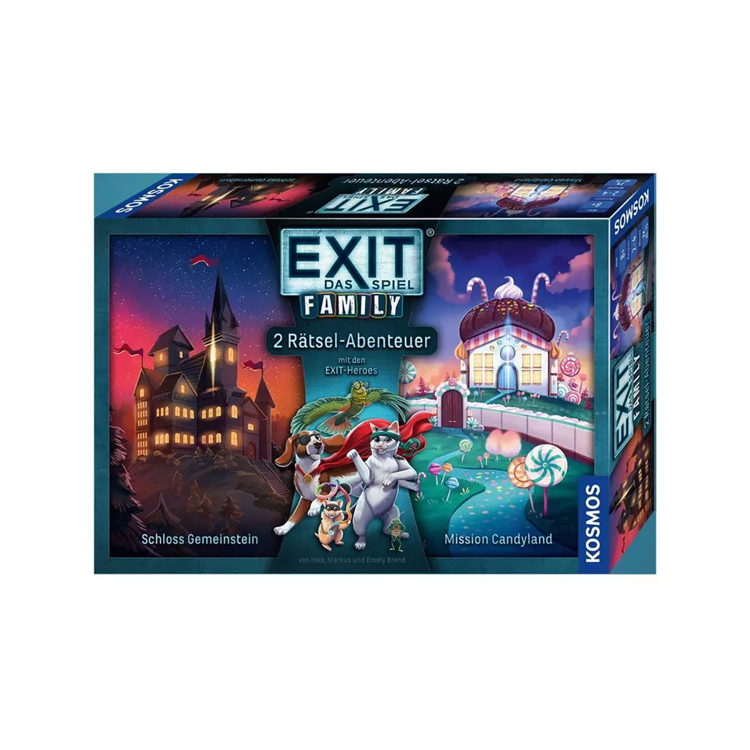 Kosmos - EXIT Family Schloss Gemeinstein/Mission Candyland, deutsch, Multicolor