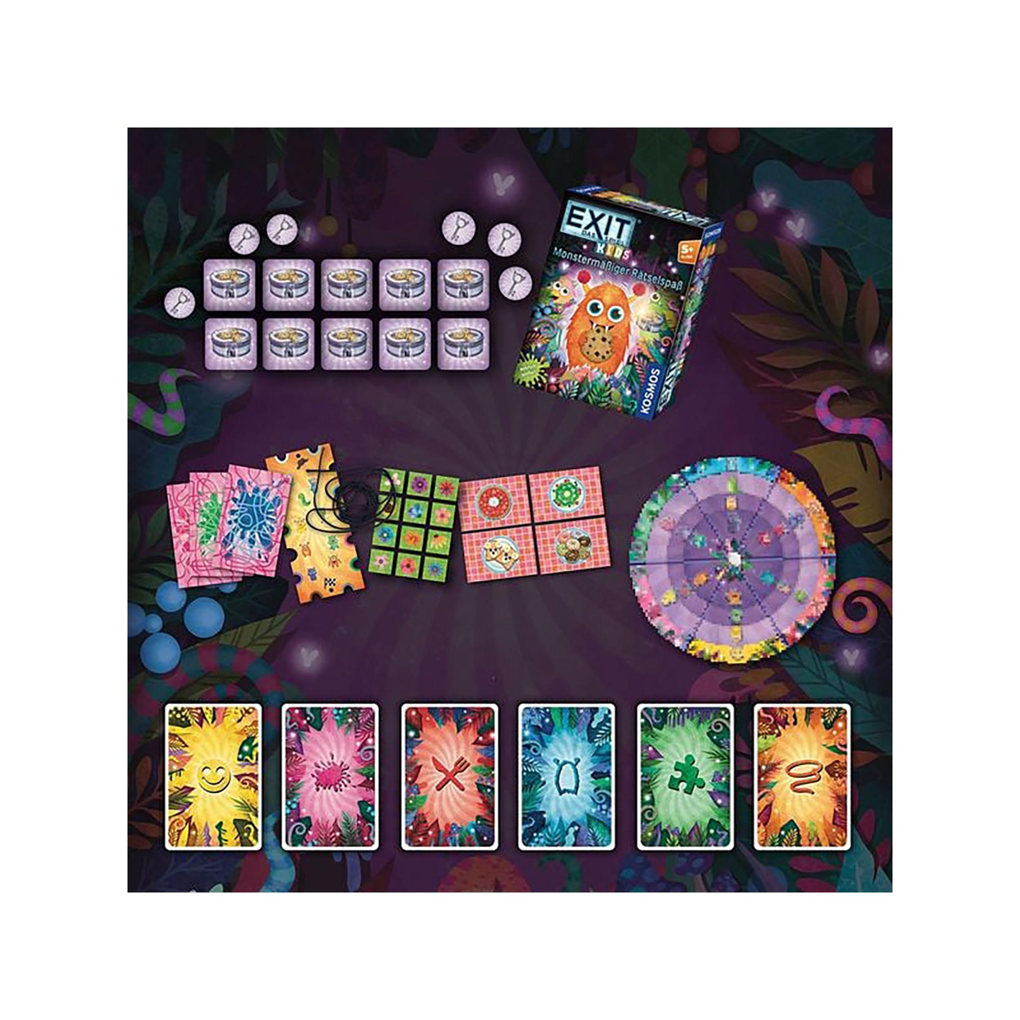 Kosmos  EXIT Kids Monstermässiger Rätselspass, allemand 