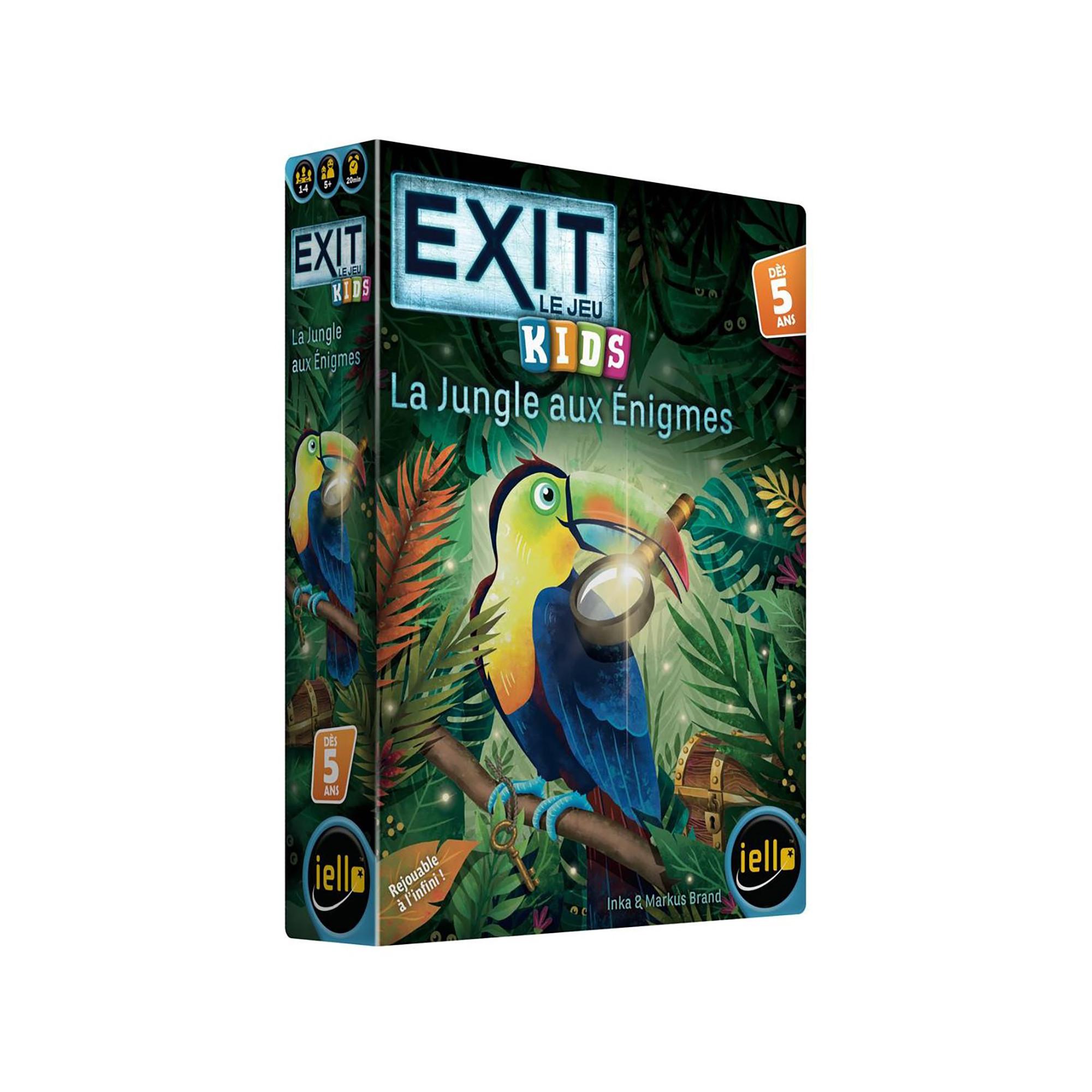 iello  Exit – Kids La Jungle aux Énigmes, francese 