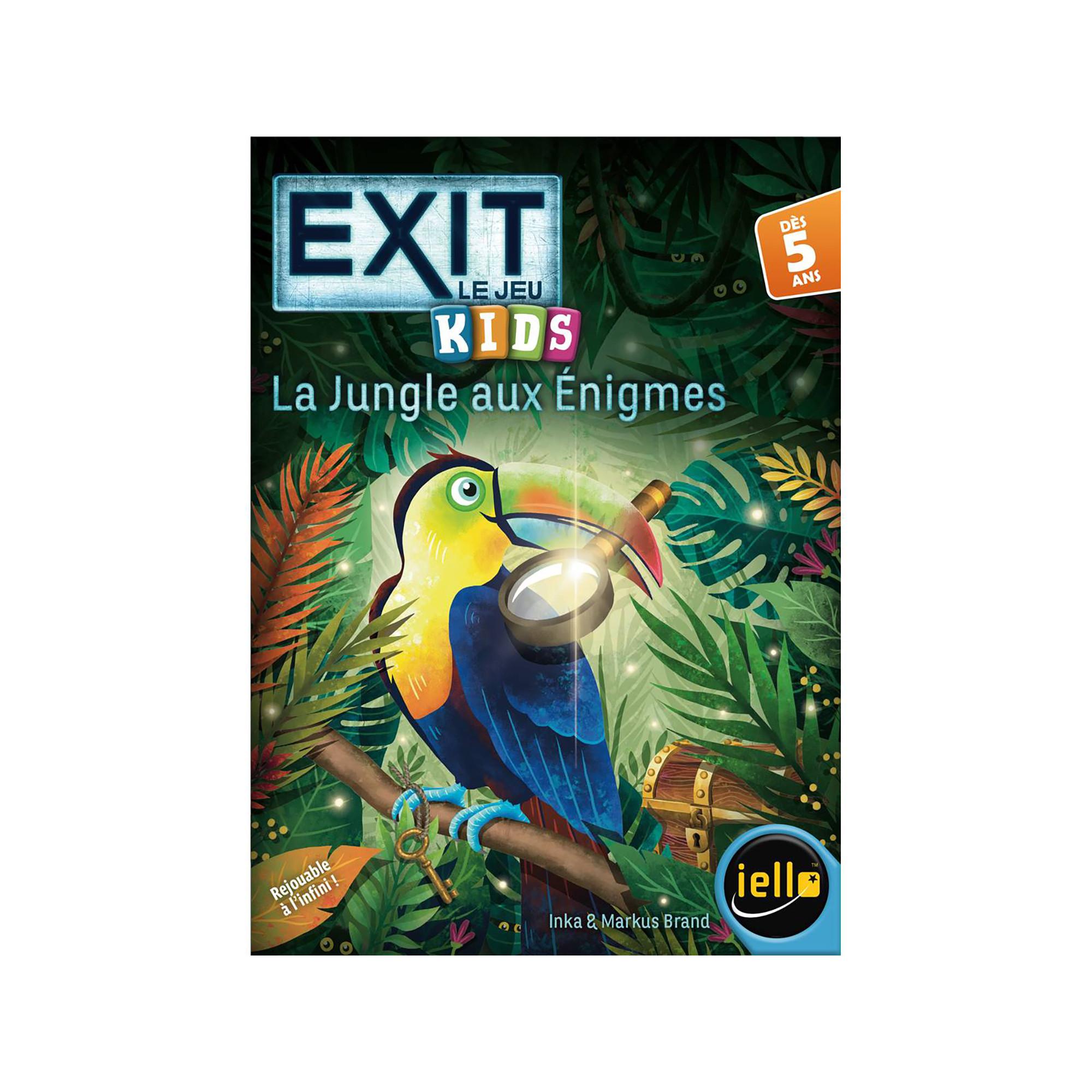 iello  Exit – Kids La Jungle aux Énigmes, französisch 