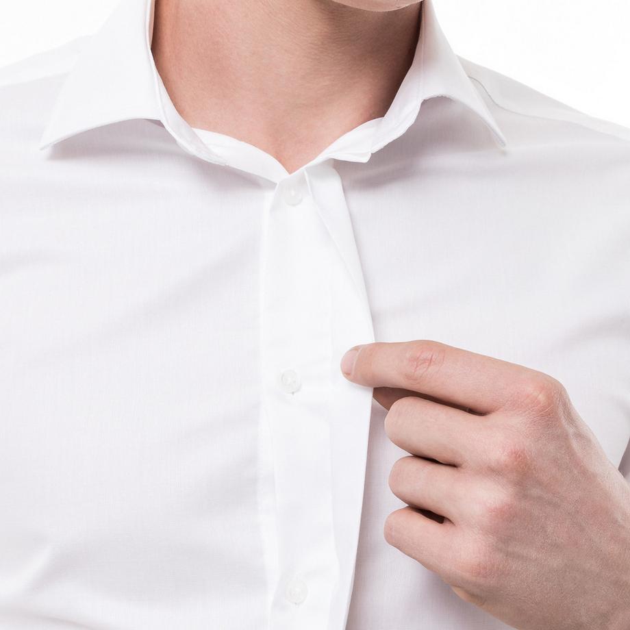 Manor Man Modern Fit Langarmhemd  