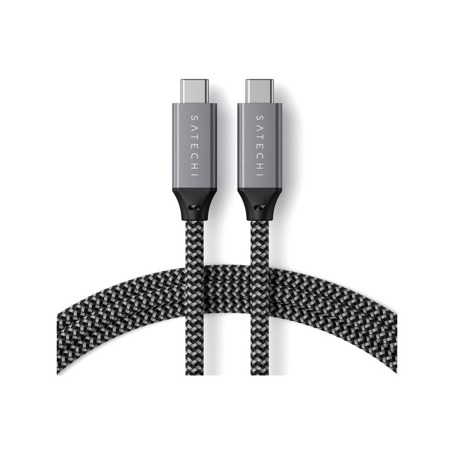 SATECHI Braidkabel 80cm 100W Câble USB-C de recharge/synchronisation
 