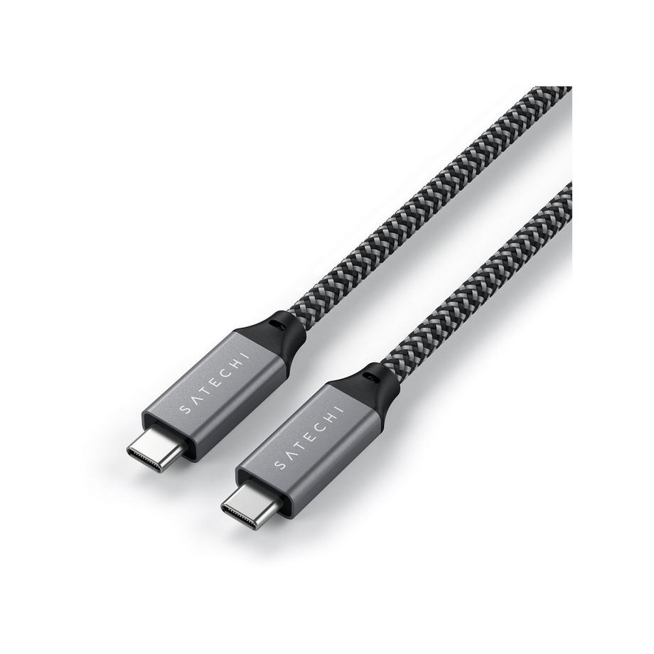 SATECHI Braidkabel 80cm 100W Câble USB-C de recharge/synchronisation
 