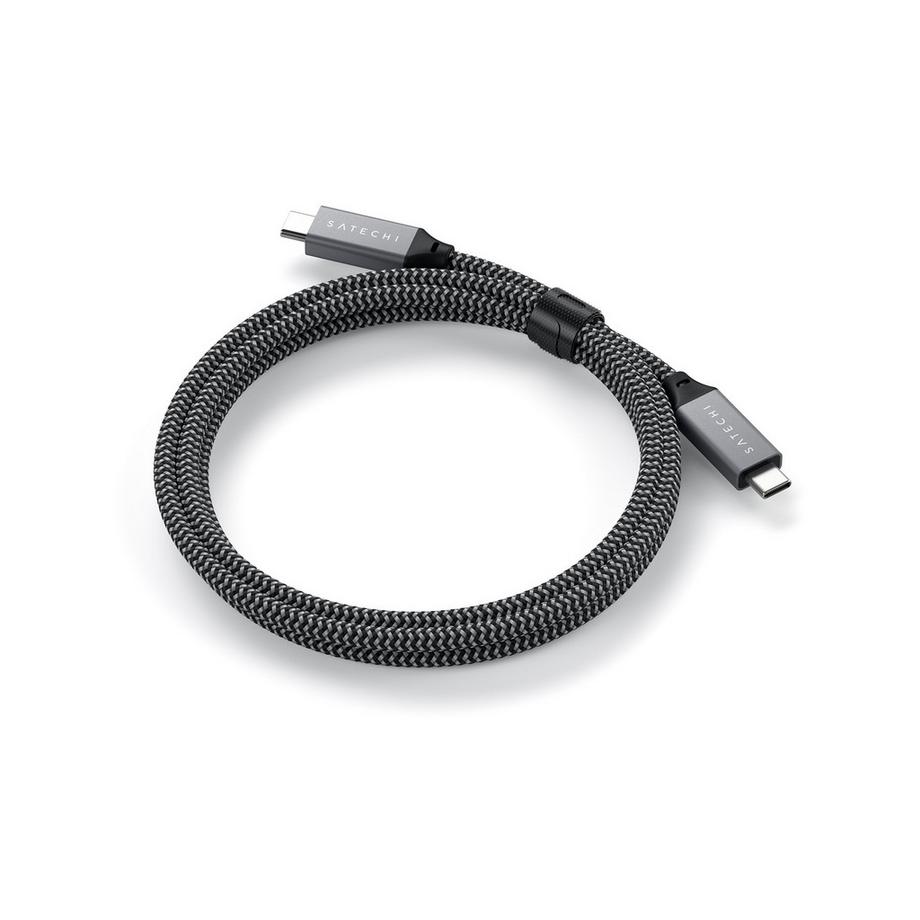 SATECHI Braidkabel 80cm 100W Câble USB-C de recharge/synchronisation
 