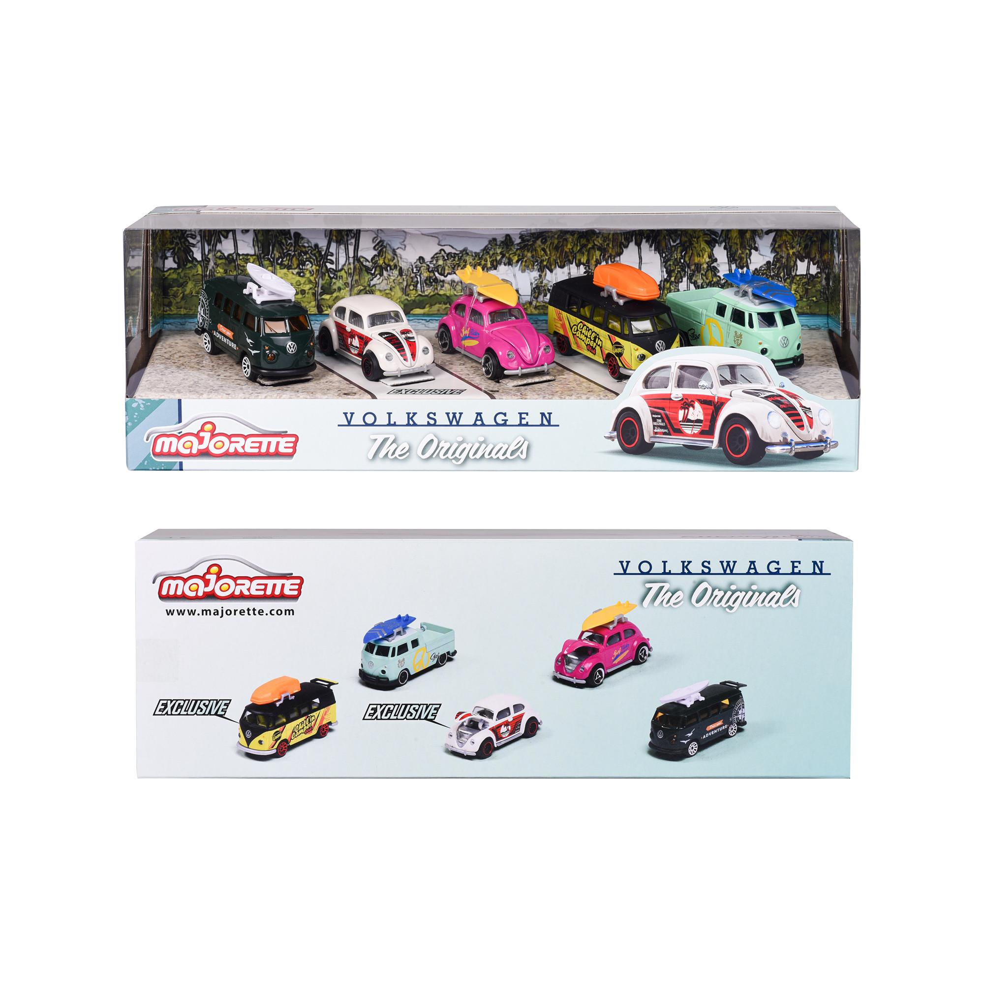 Majorette  VW The Originals 5 Pieces Pack 