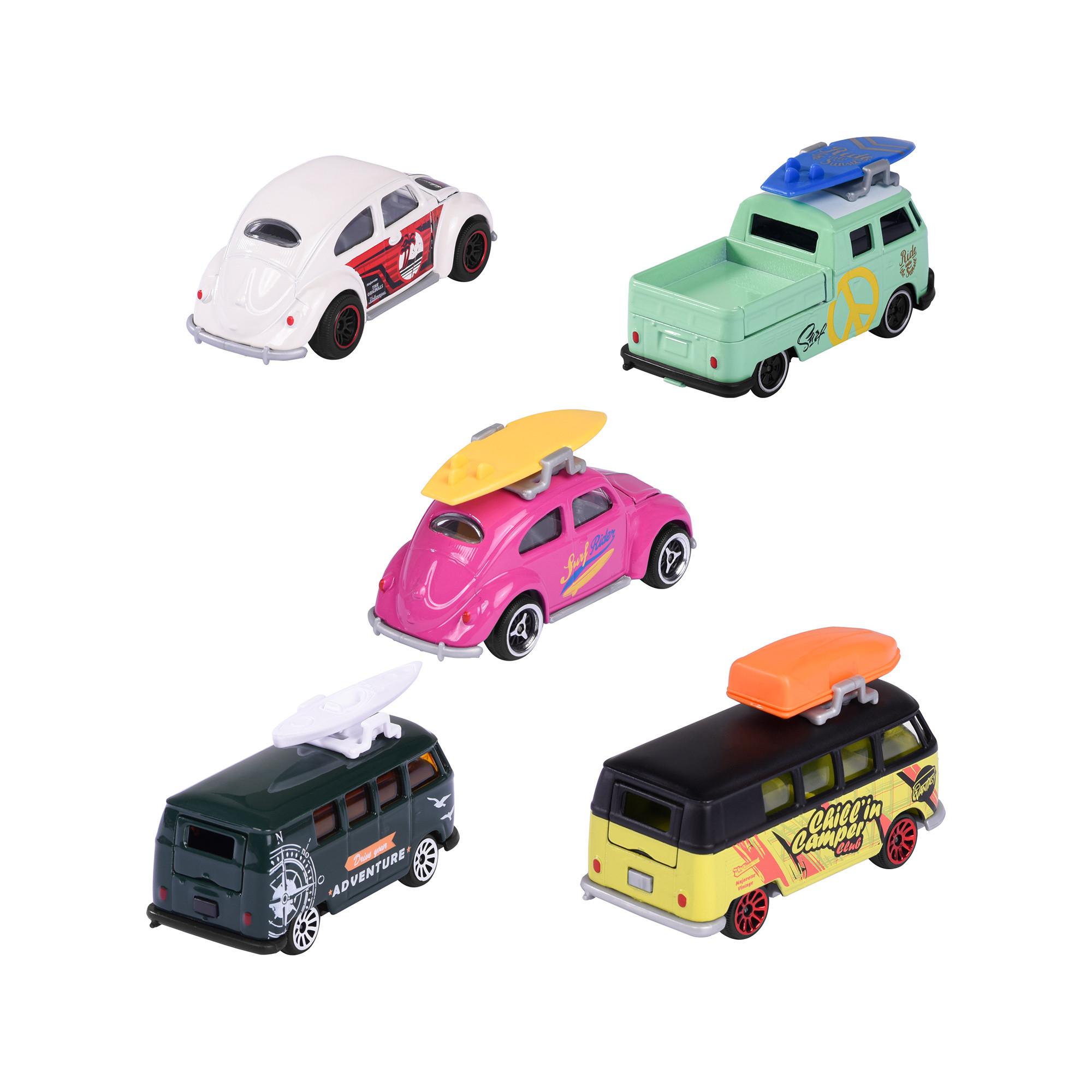 Majorette  VW The Originals 5 Pieces Pack 