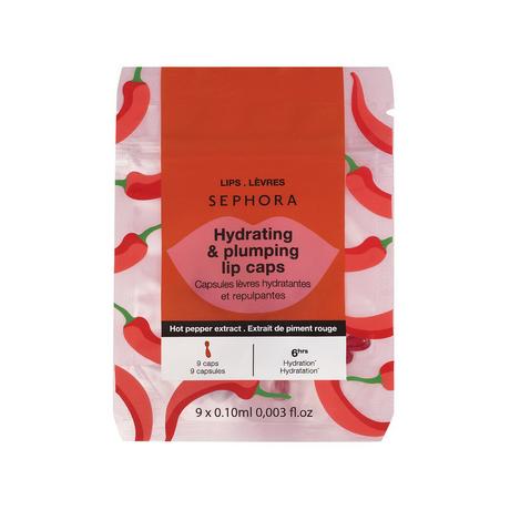 SEPHORA  Aufpolsternde Feuchtigkeitskapseln für die Lippen - Minikapsel, Scharfes Volumen 