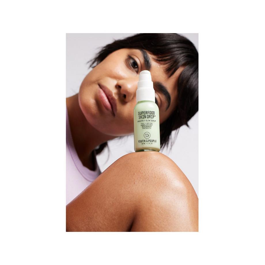 YOUTH TO THE PEOPLE  Superfood Skin Drip™ - Sérum Lissant + Illuminateur enrichi en Chou Kale 