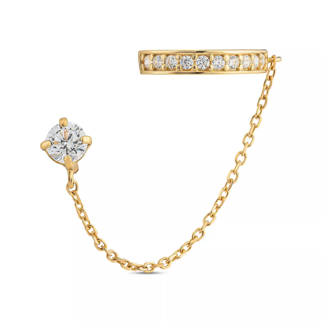 Studio Marquise - Piercing, One Size, Gelbgold