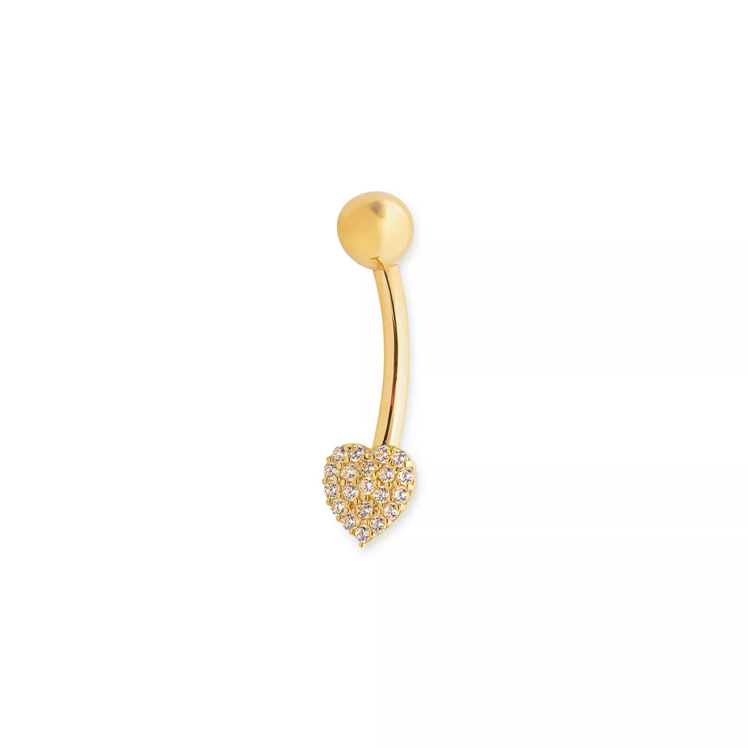Studio Marquise - Piercing, One Size, Gelbgold 3