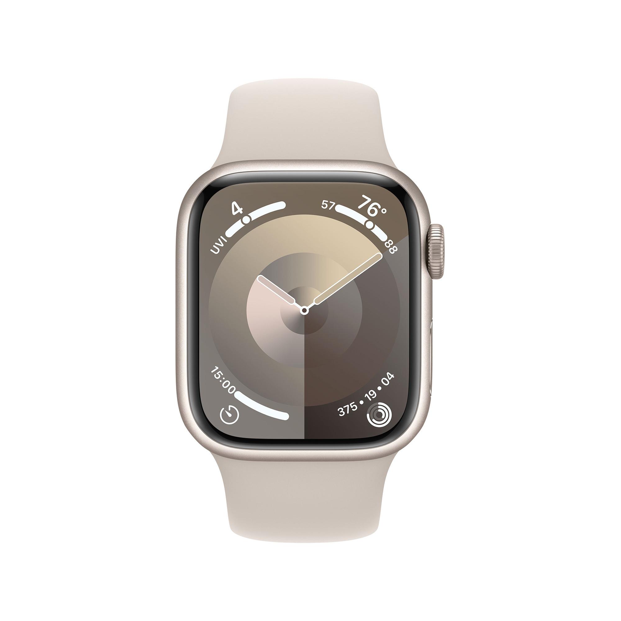 Apple 41mm Starlight Sport Band - S/M Sportarmband für Apple Watch 