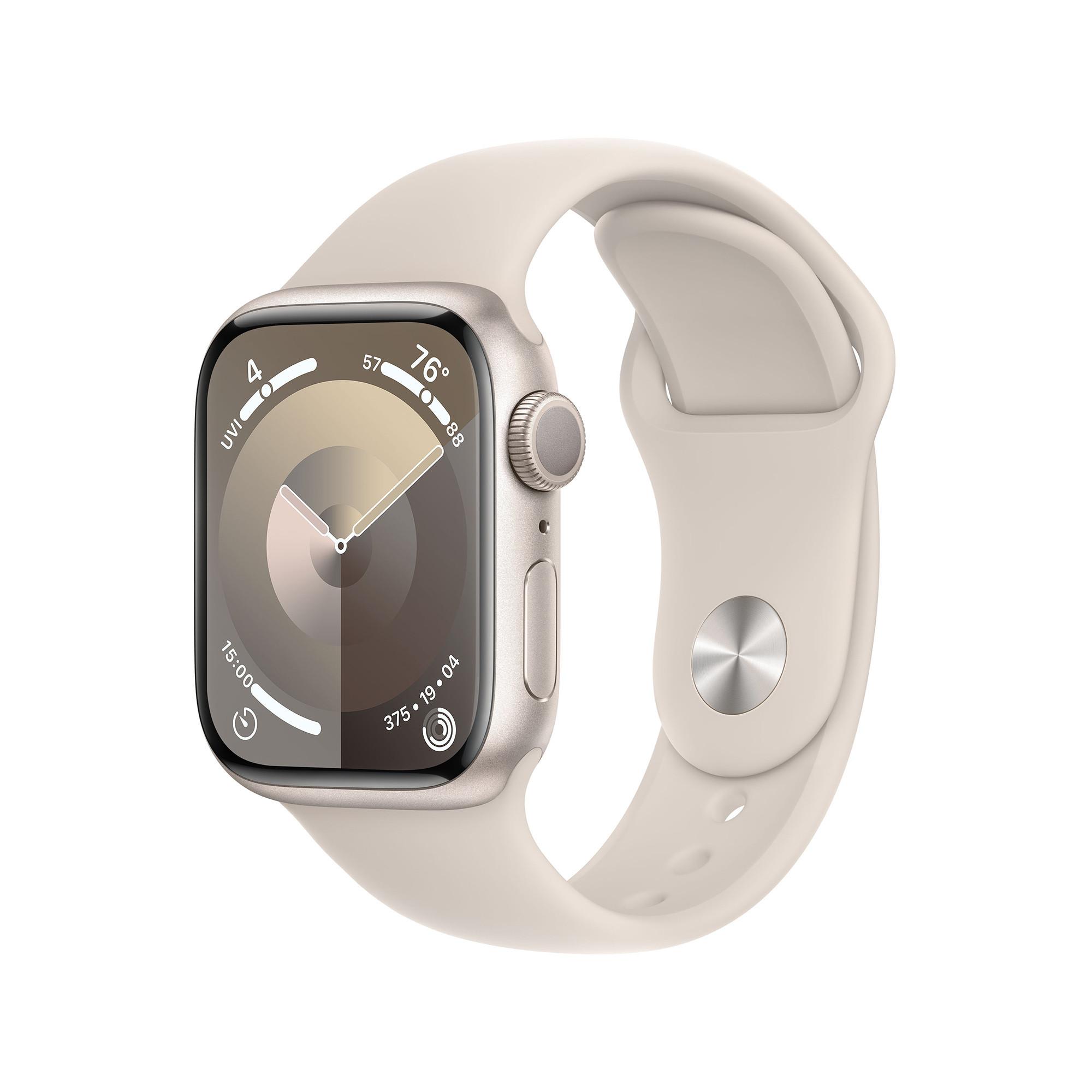 Apple 41mm Starlight Sport Band - S/M Cinturino Sport per Apple Watch 