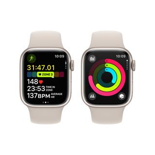 Apple 41mm Starlight Sport Band - S/M Cinturino Sport per Apple Watch 