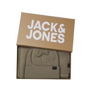 JACK & JONES JACJOLLY KNIT GIFTBOX Set, sciarpa e cappellino 