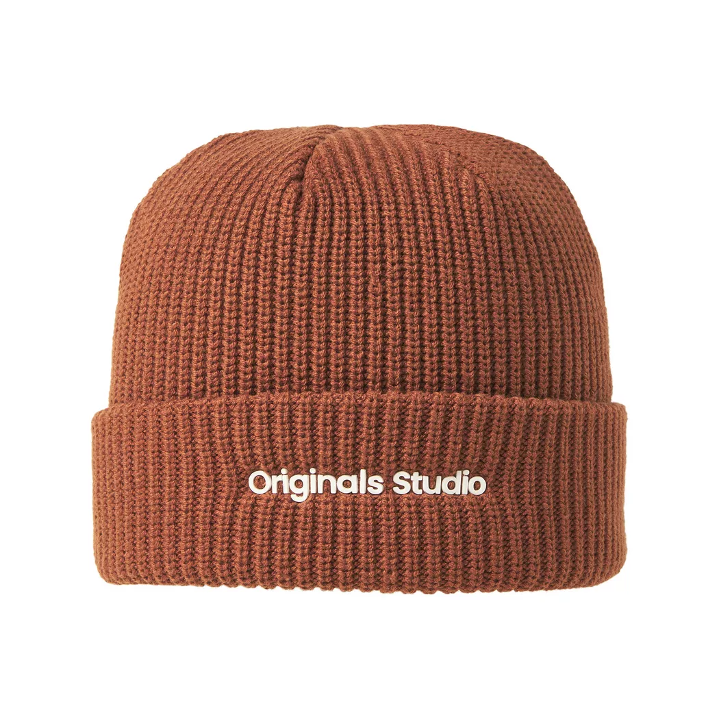 Jack & Jones - Beanie, für Herren, Cognac, Größe ONESIZE