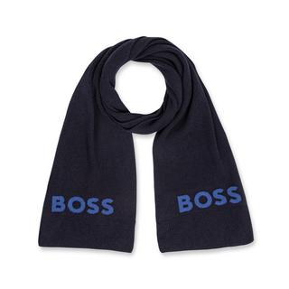 BOSS Elio Écharpe en Laine Tricotée  