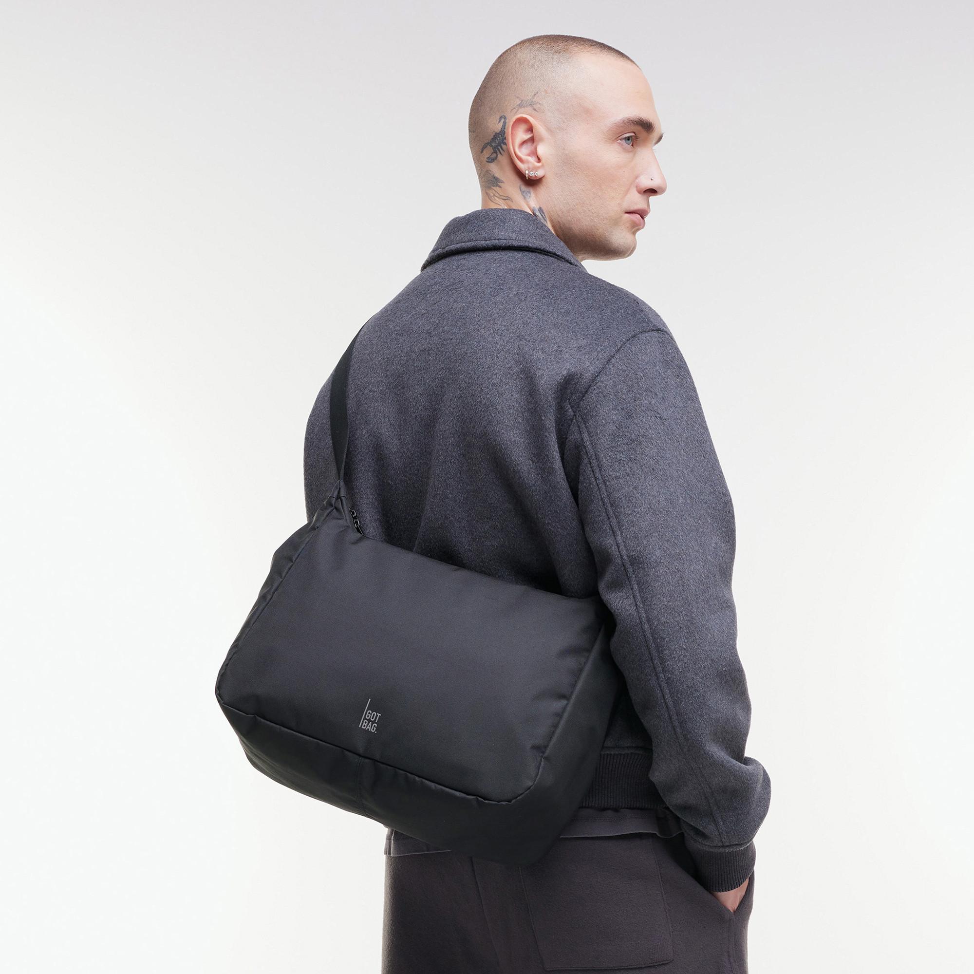 GOT BAG Puffer Square Bag Large Monochrome  