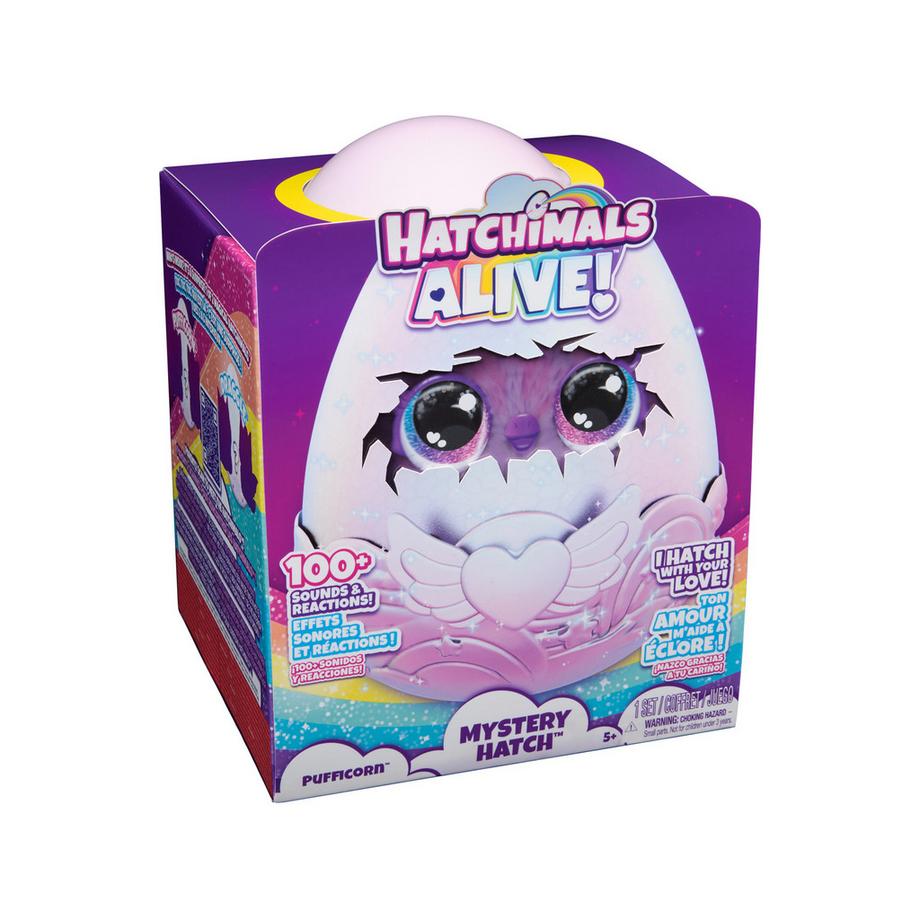 Hatchimals  Hatchimals Big Egg - Secret Hatch Puffacorn, assortiment aléatoire 
