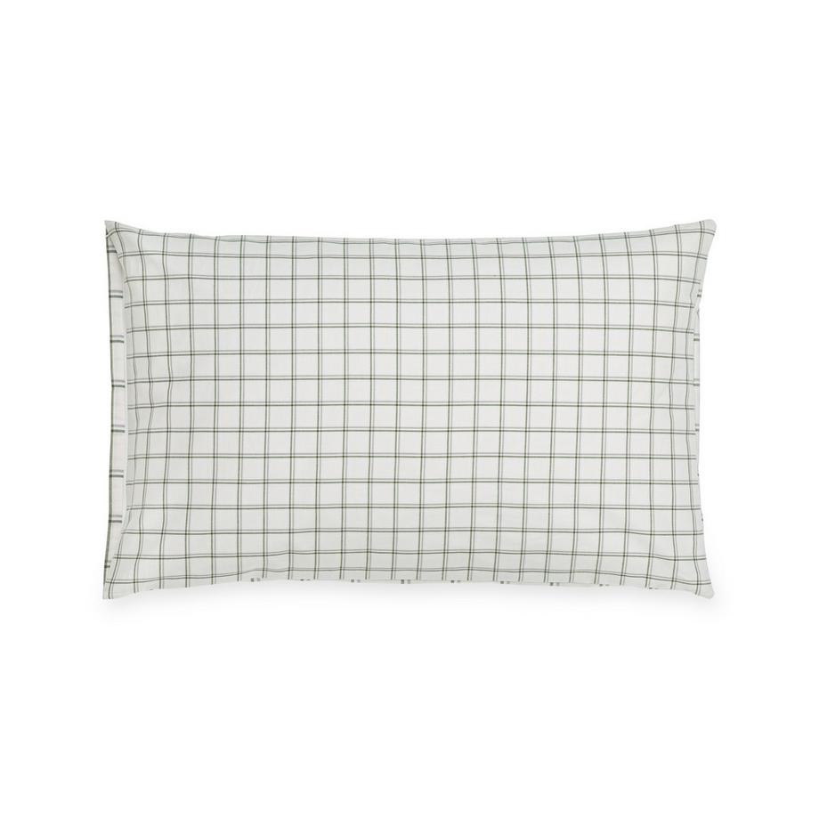 Manor Berga Taie d'oreiller en flanelle à carreaux  