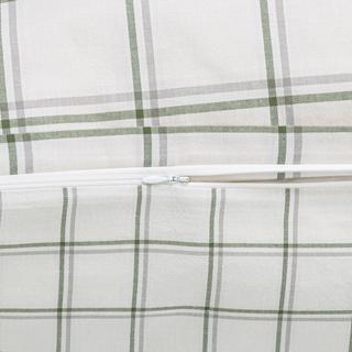 Manor Berga Taie d'oreiller en flanelle à carreaux  