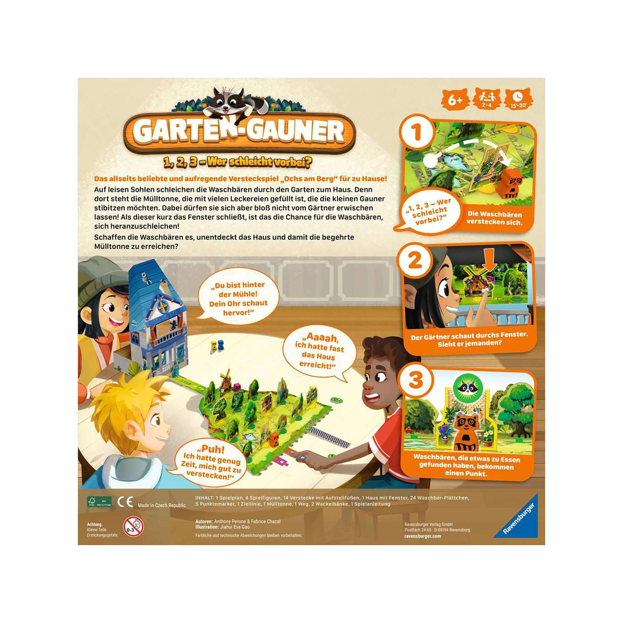 Ravensburger  Garten-Gauner, Allemand 