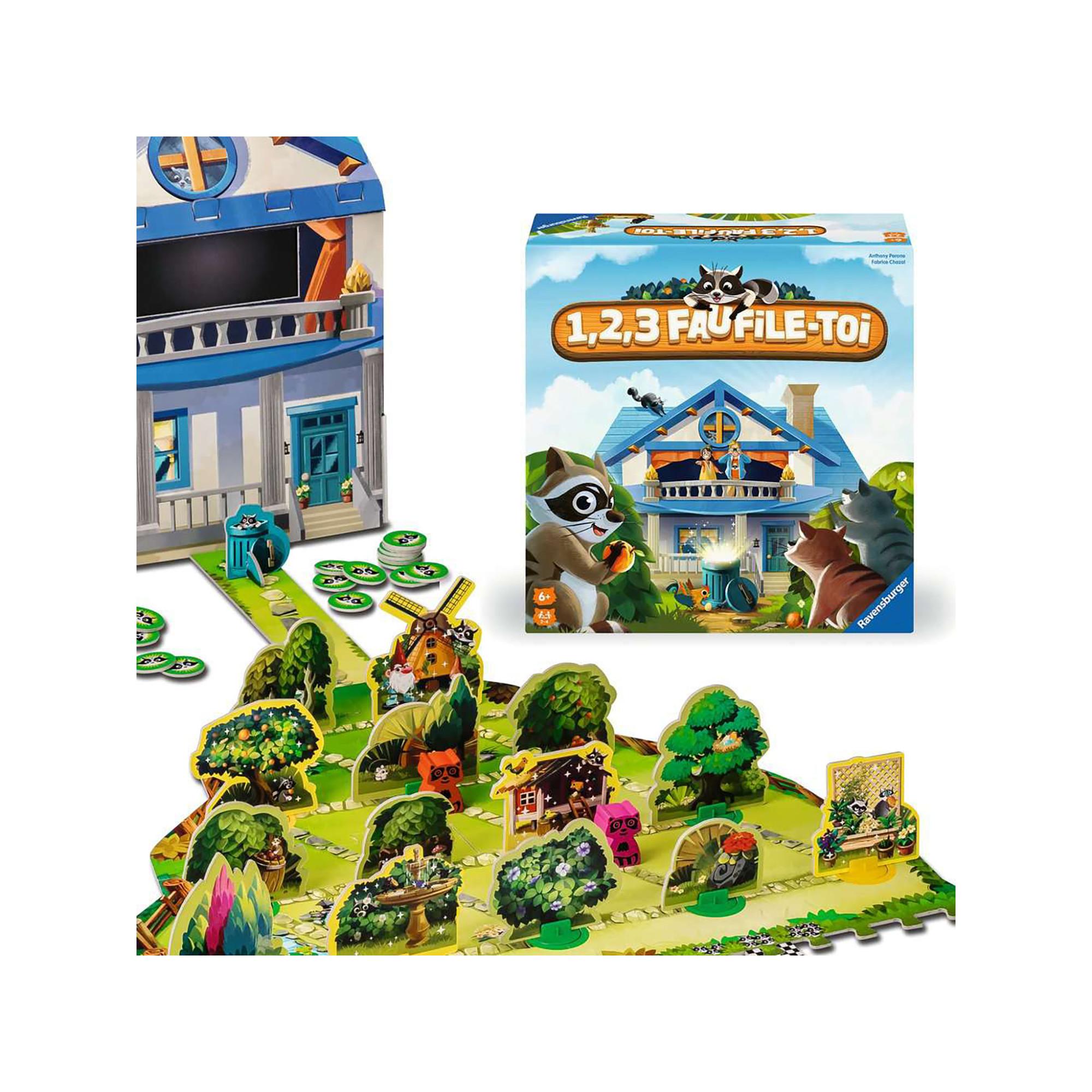 Ravensburger  1,2,3 Faufile-toi! – Francese 