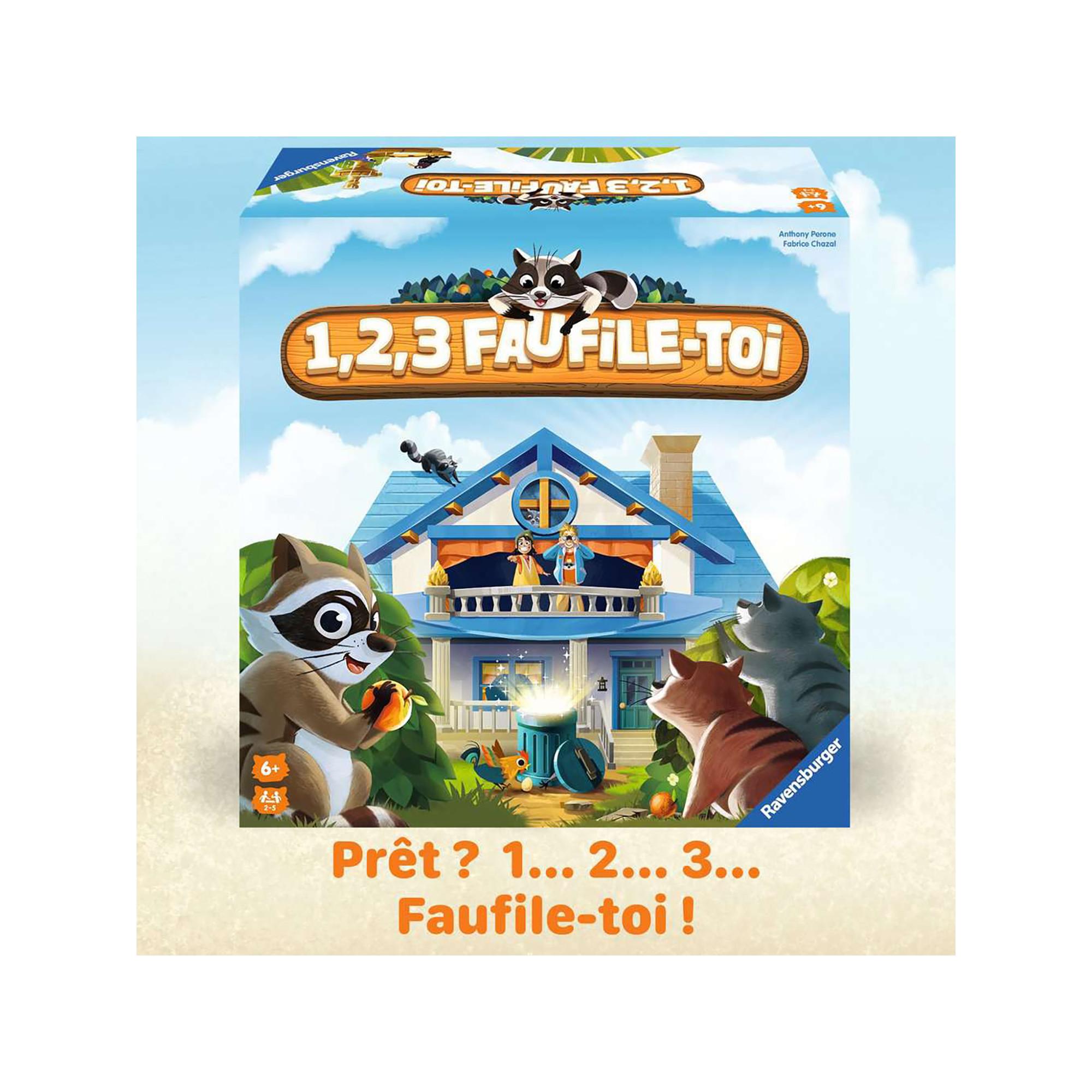 Ravensburger  1,2,3 Faufile-toi! – Francese 