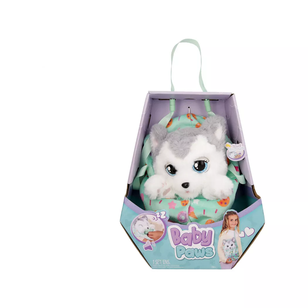 Imc Toys - Baby Paws Husky, 22cm, Multicolor