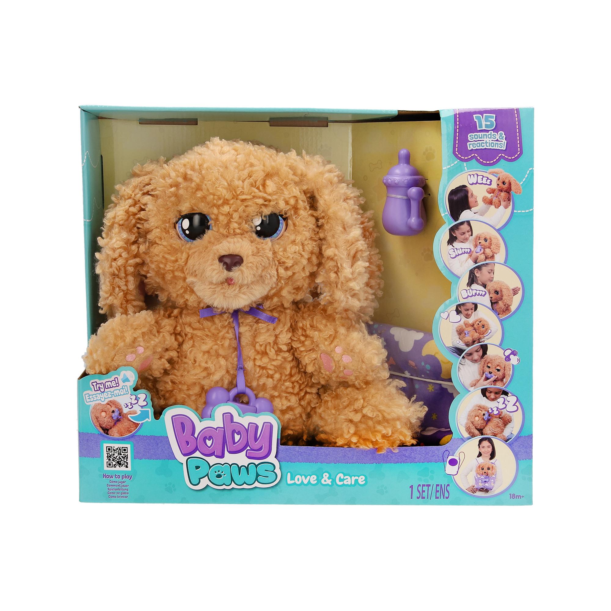 IMC Toys  Baby Paws Love & Care Labradoodle 