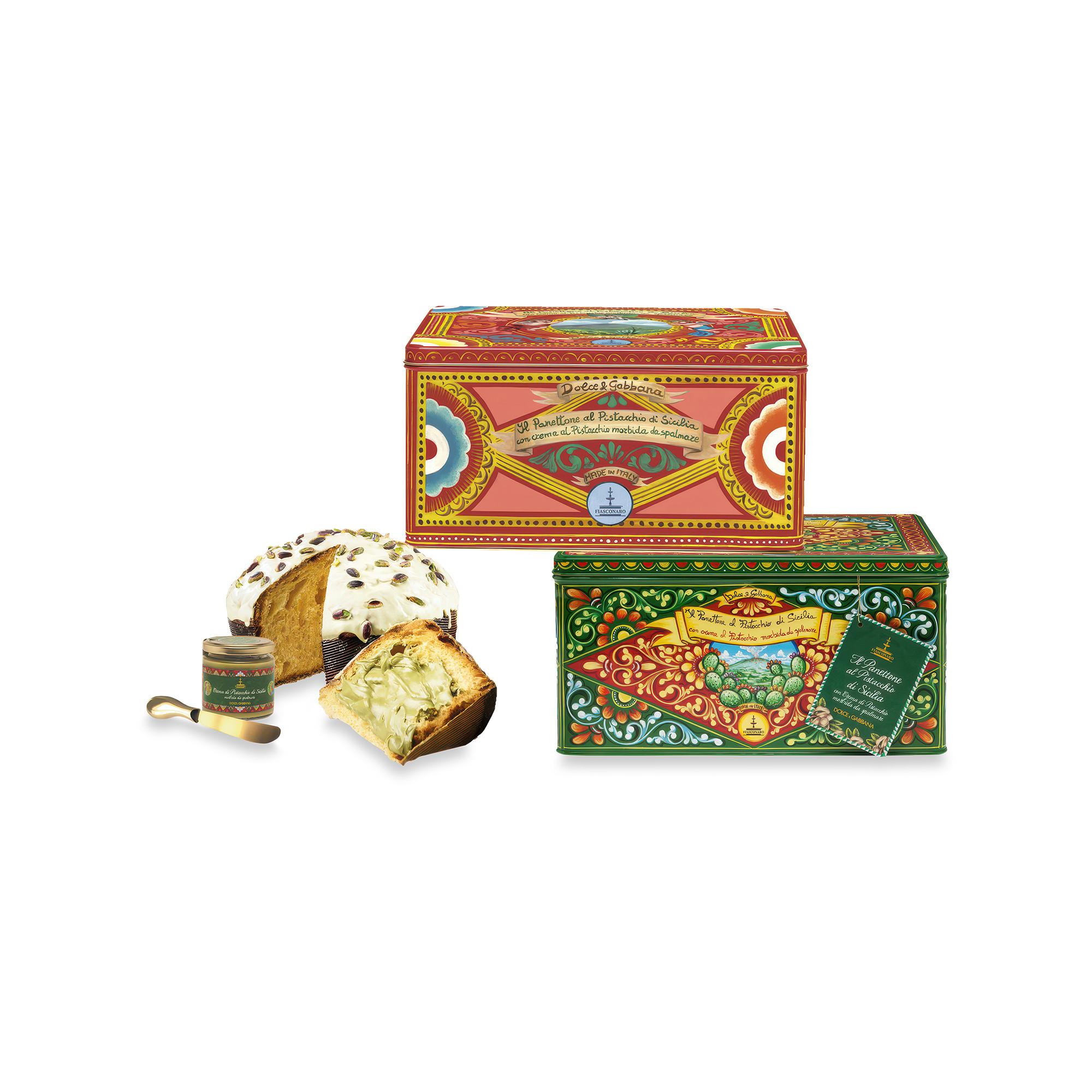 DOLCE&GABBANA XMAS Panettone sicilien à la pistache 