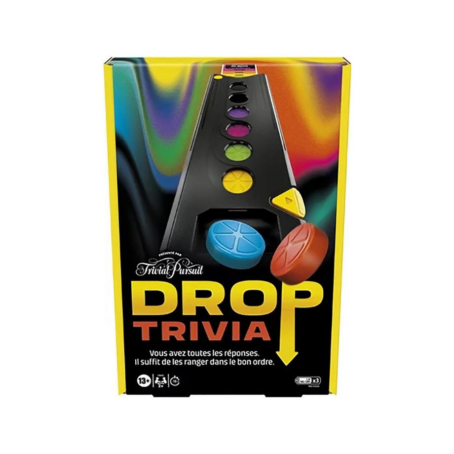 Hasbro Games  Drop Trivia, francese 