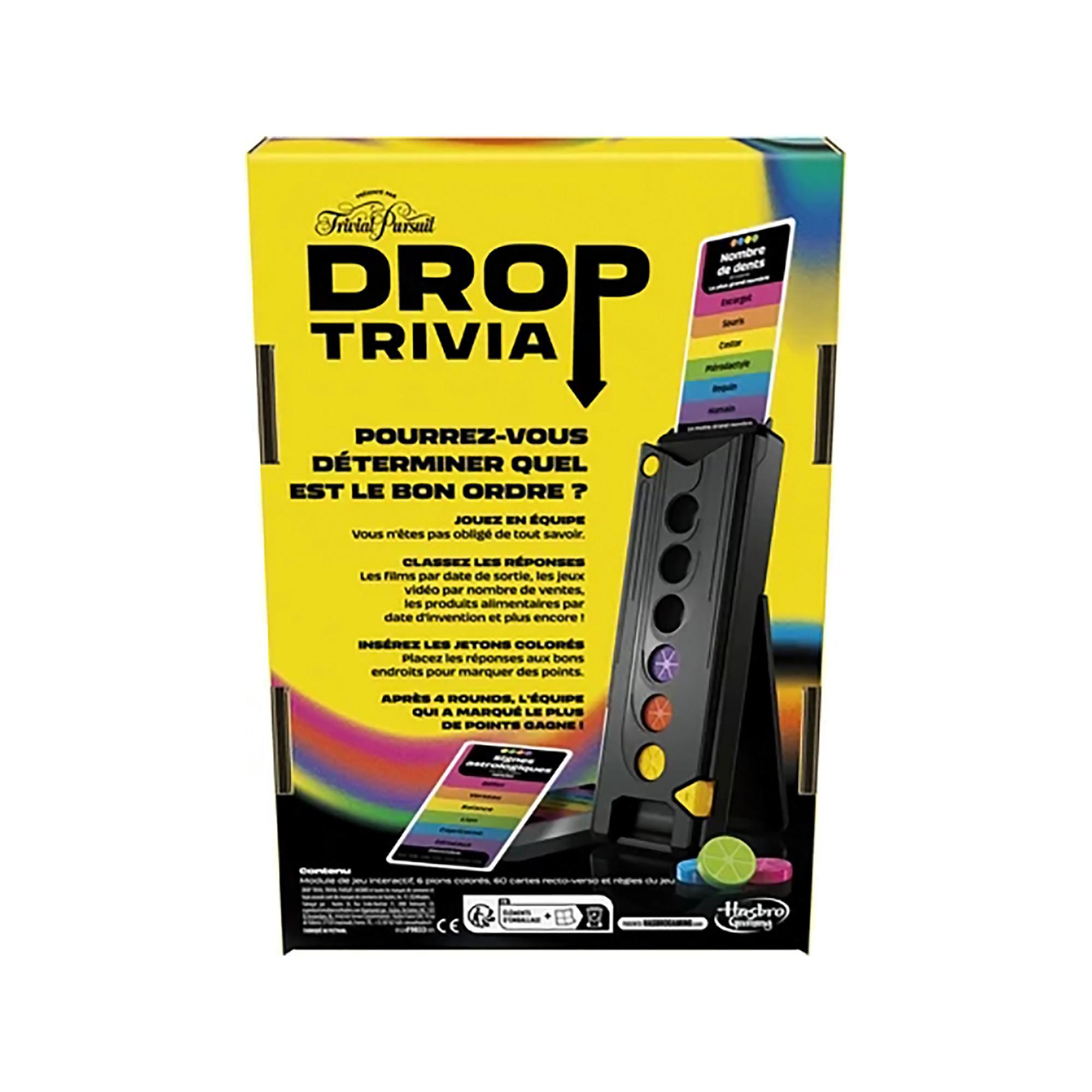 Hasbro Games  Drop Trivia, französisch 