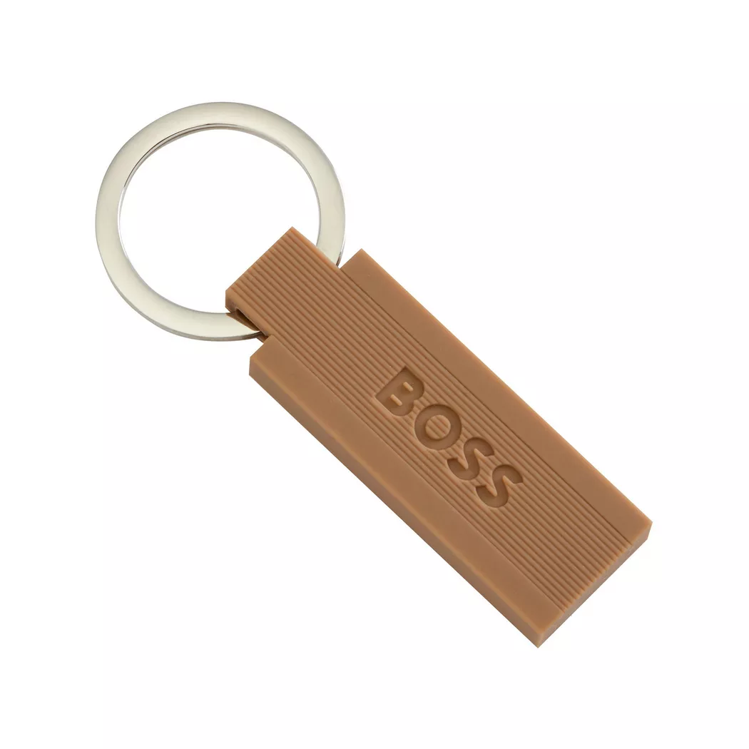 Hugo Boss Edge Iconic Keychain Camel 2
