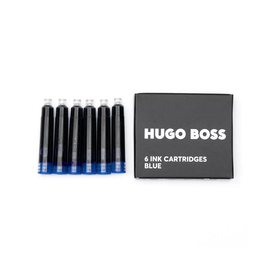 Hugo Boss - Tintenpatronen, 6 Stück, Blau