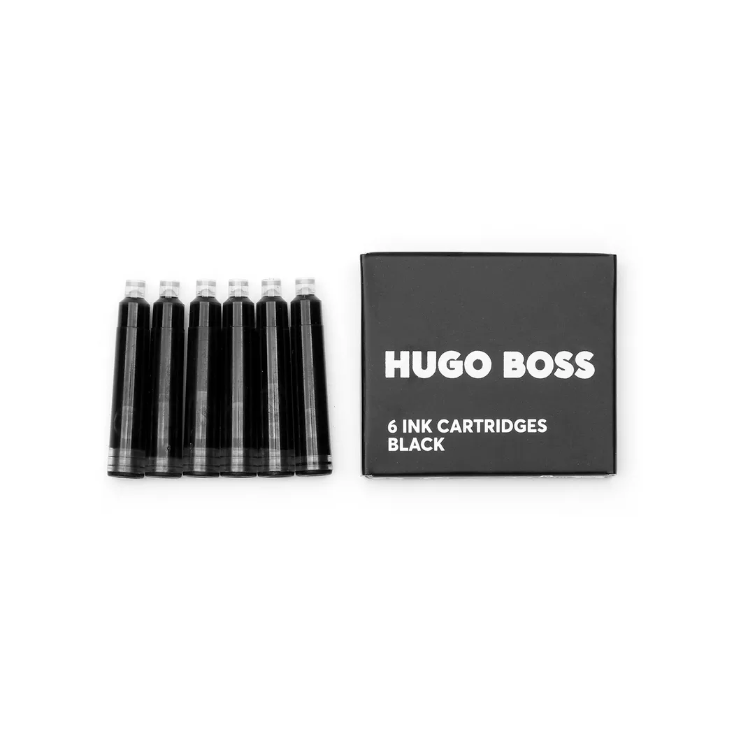 Hugo Boss - Tintenpatronen, 6 Stück, Black