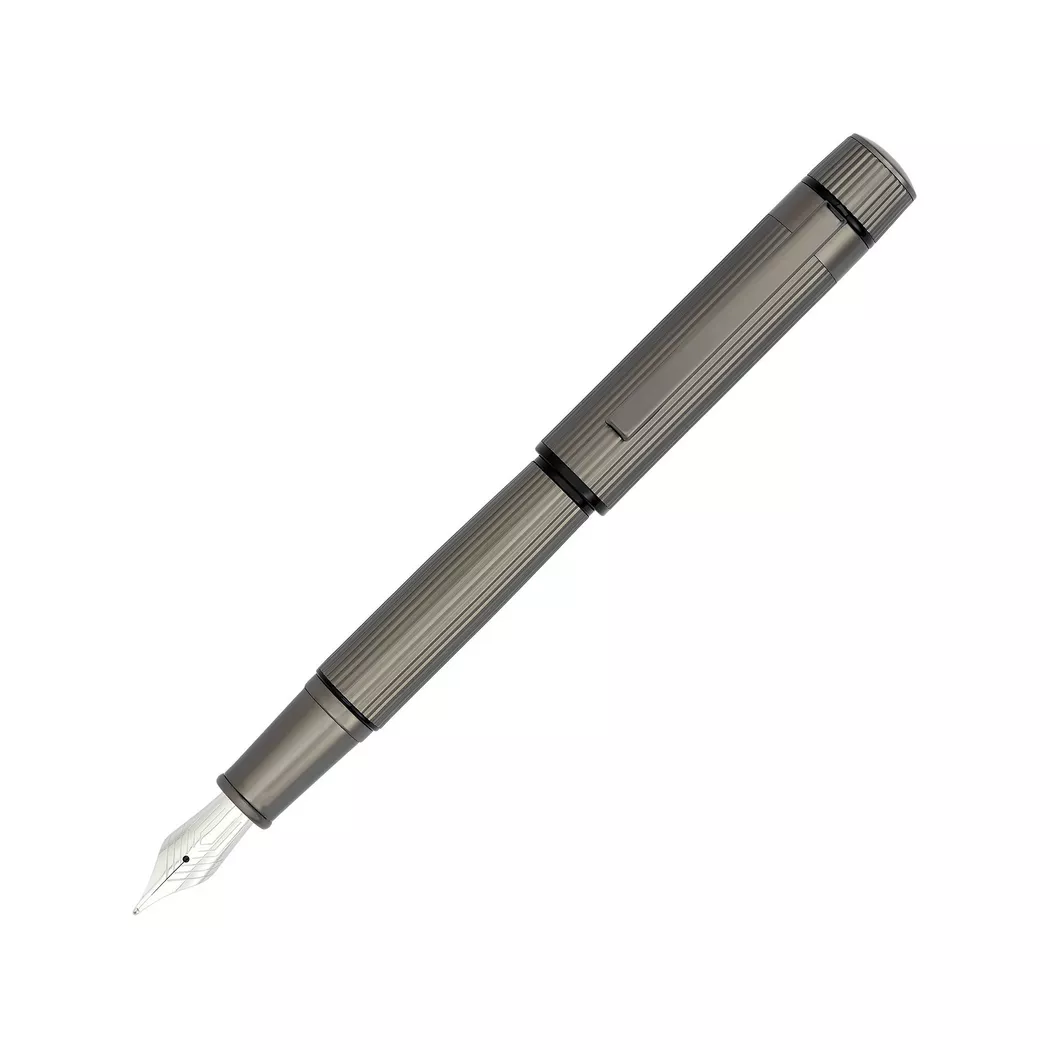 Hugo Boss - Füllfederhalter, Gris Métal