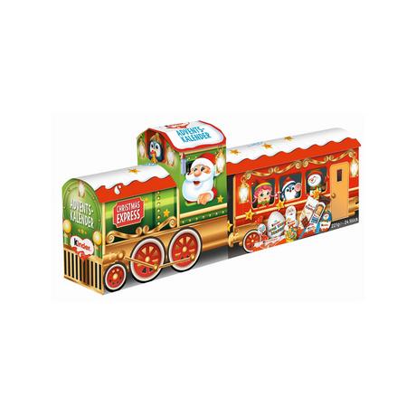 kinder XMAS Calendario dell'avvento del treno 3D 