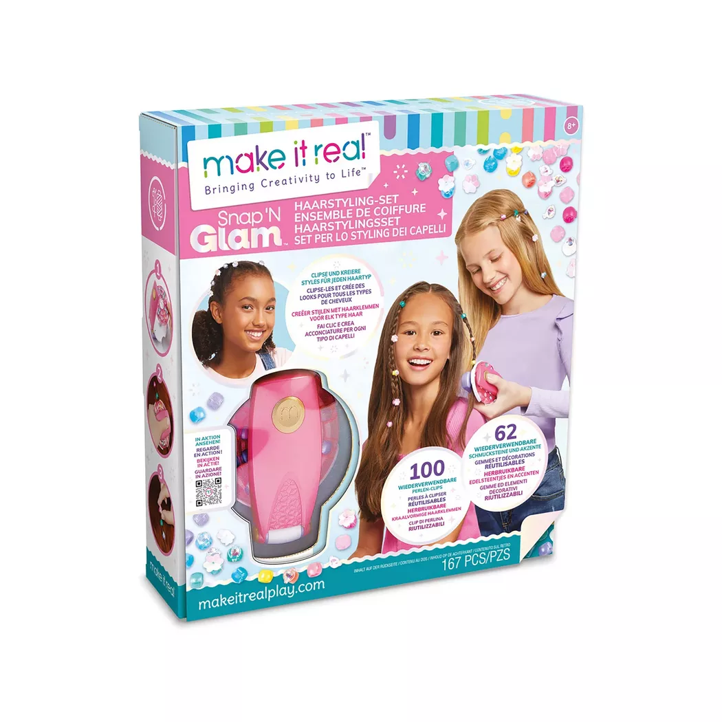 make it real - Haarstyling-Set, Multicolor