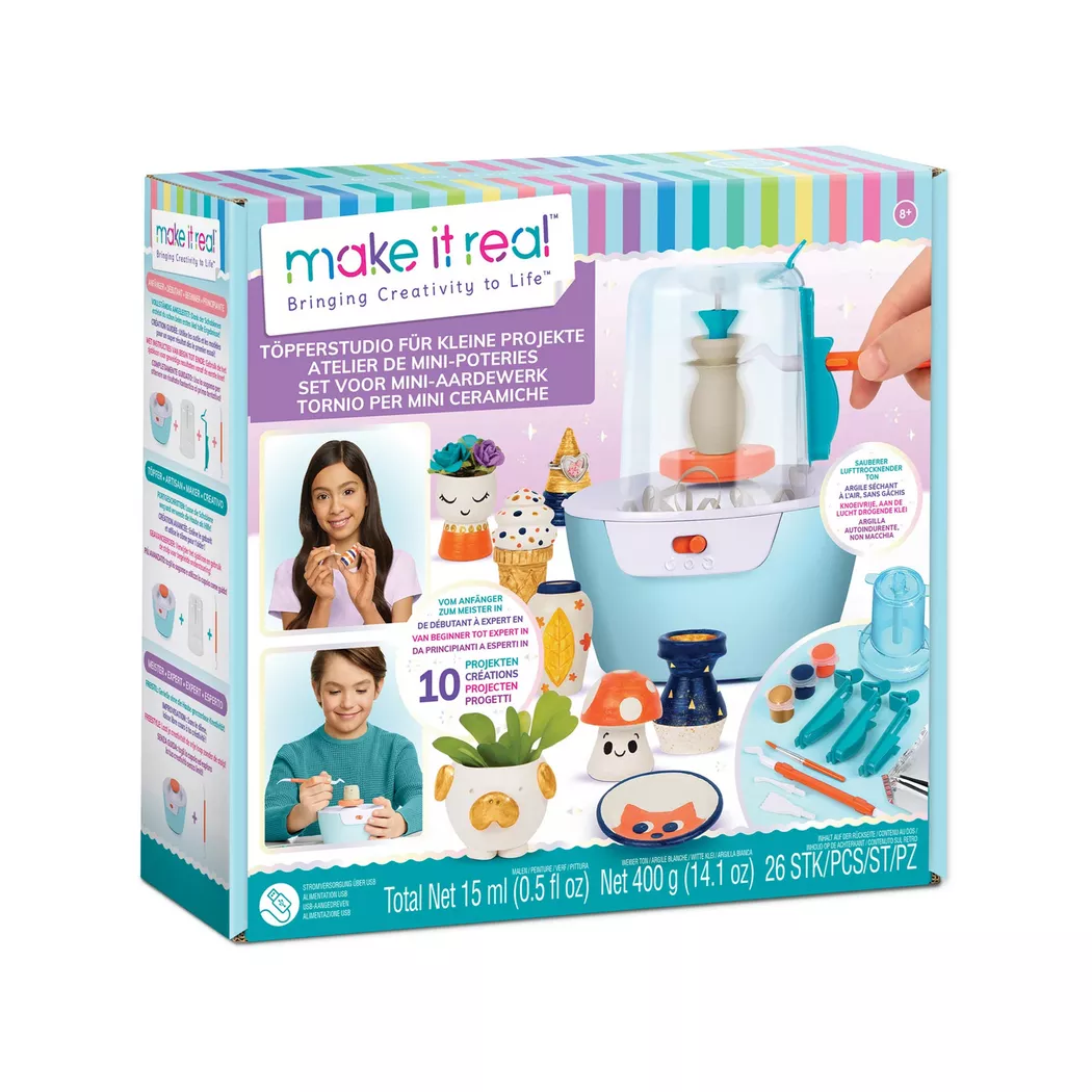 make it real - Mini Töpferstudio, Multicolor