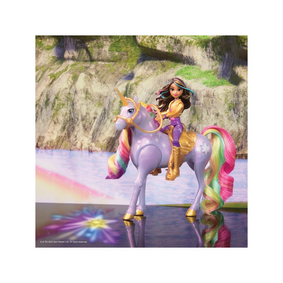 Unicorn Academy  Sophia & Light Magic Wildstar con effetti di illuminazione arcobaleno 