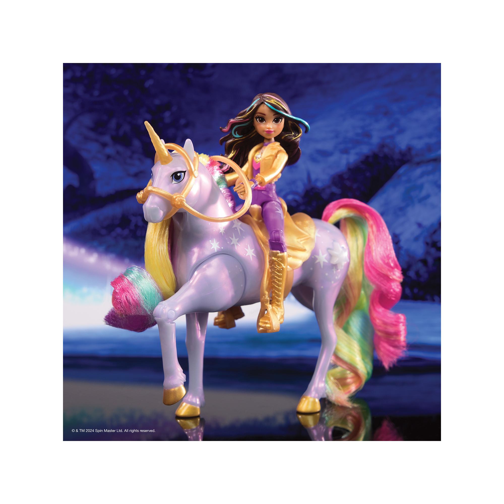 Unicorn Academy  Sophia & Light Magic Wildstar con effetti di illuminazione arcobaleno 