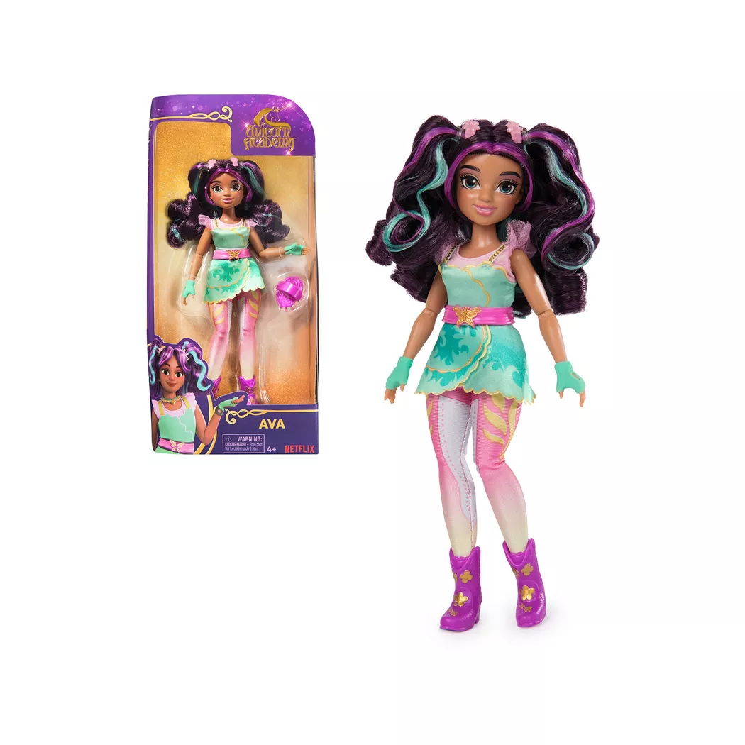 Unicorn Academy - Ankleidepuppe Ava, Multicolor