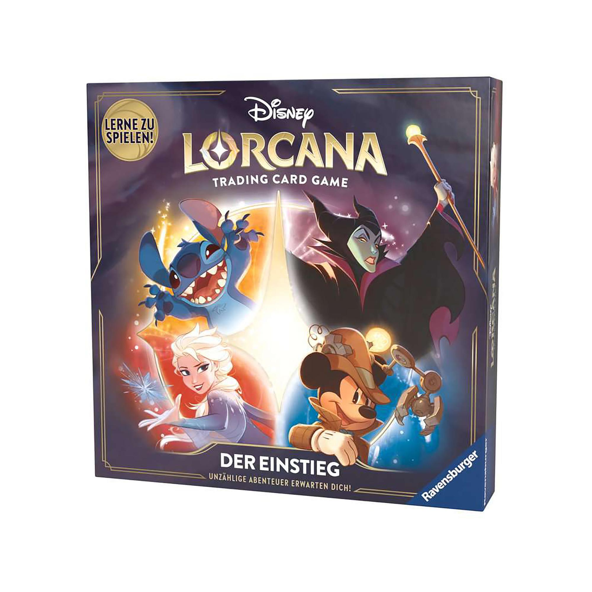 Ravensburger  Disney Lorcana – Der Einstieg, tedesco 