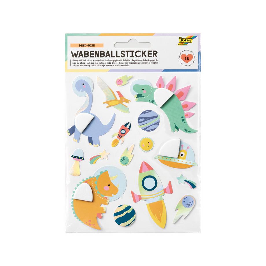 Folia Stickerset Dino Mite 