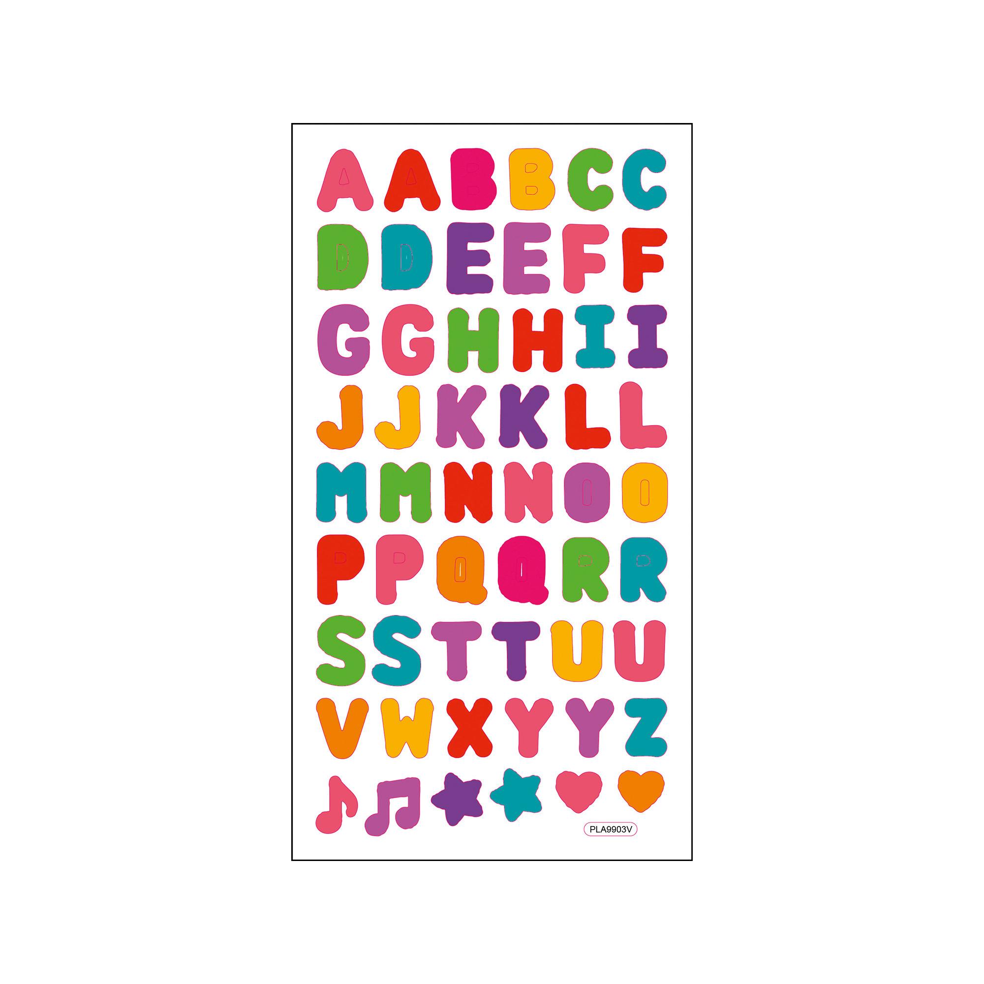 Folia Stickerset ABC 